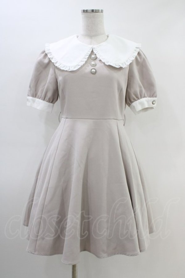 画像1: evelyn / 大襟ビジューワンピース Free ピンク H-26-03-11-034-LO-OP-NS-ZH (1)