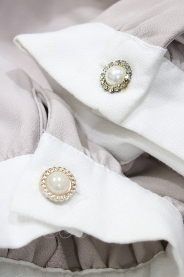 画像4: evelyn / 大襟ビジューワンピース Free ピンク H-26-03-11-034-LO-OP-NS-ZH (4)