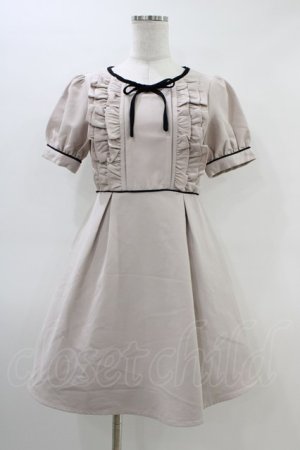 画像: evelyn / ダブルリボンフリルワンピース Free ピンク H-26-03-11-035-LO-OP-NS-ZH