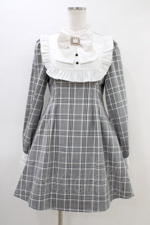 画像: Rojita / ヨーク切り替えフレアワンピース Free グレー H-26-03-11-036-LO-OP-NS-ZH