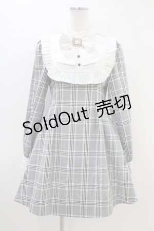 画像: Rojita / ヨーク切り替えフレアワンピース Free グレー H-26-03-11-036-LO-OP-NS-ZH