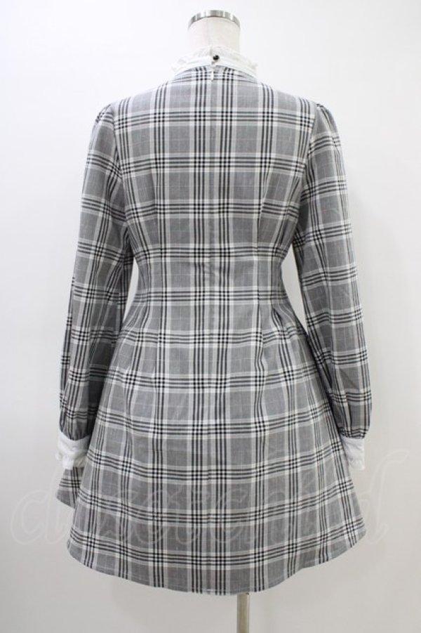 画像2: Rojita / ヨーク切り替えフレアワンピース Free グレー H-26-03-11-036-LO-OP-NS-ZH (2)