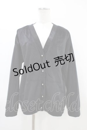 画像: Melt the lady / ベロアカーディガン Free ブラック H-26-03-11-042-PU-TO-NS-ZH