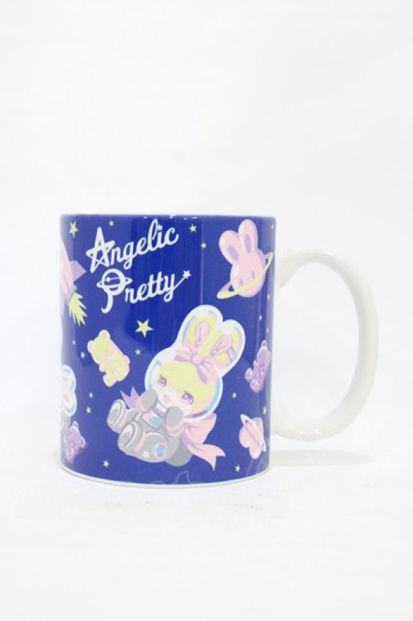 画像1: Angelic Pretty / SPACE TOYSマグカップ  ネイビー H-26-03-11-006-AP-ZA-NS-ZH (1)