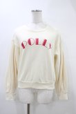 画像1: Fi.n.t / POLLYロゴスウェットプルオーバー Free オフ H-26-03-11-044-CA-TO-NS-ZH (1)