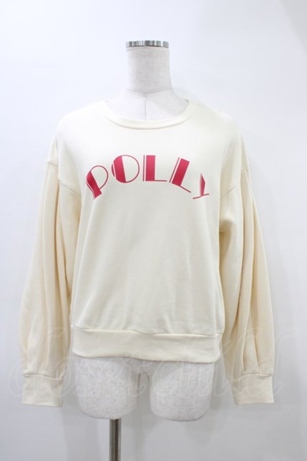 画像1: Fi.n.t / POLLYロゴスウェットプルオーバー Free オフ H-26-03-11-044-CA-TO-NS-ZH (1)