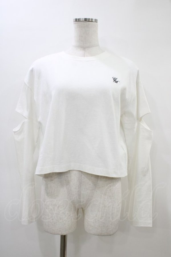 画像1: EATME / カットアウトスリーブTEE Free オフ H-26-03-11-046-LO-TS-NS-ZH (1)