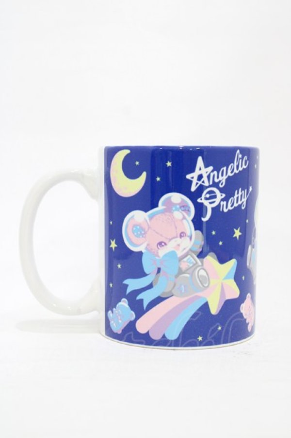 画像2: Angelic Pretty / SPACE TOYSマグカップ  ネイビー H-26-03-11-006-AP-ZA-NS-ZH (2)