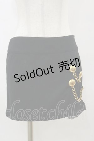 画像: MA*RS / チェーン付きスカート Free ブラック H-26-03-11-1057-EL-SK-NS-ZH