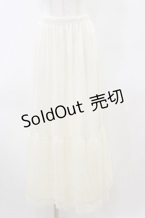 画像: axes femme / 選べる着丈レースペチスカート M 生成り H-26-03-11-1058-AX-SK-NS-ZH