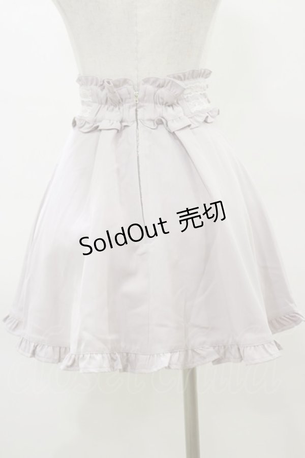 画像2: Honey Cinnamon / はしごレースフレアスカート Free ピンク H-26-03-11-1063-LO-SK-NS-ZH (2)