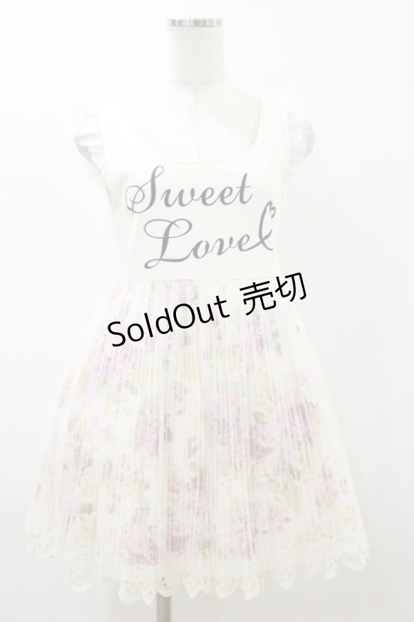 画像1: LIZ LISA / 花柄切替ワンピース Free オフ H-26-03-11-1065-LO-OP-NS-ZH (1)