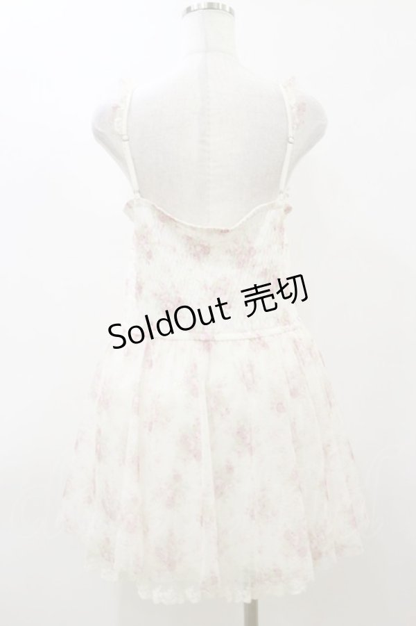 画像2: LIZ LISA / 花柄チュールワンピース Free オフ H-26-03-11-1066-LO-OP-NS-ZH (2)