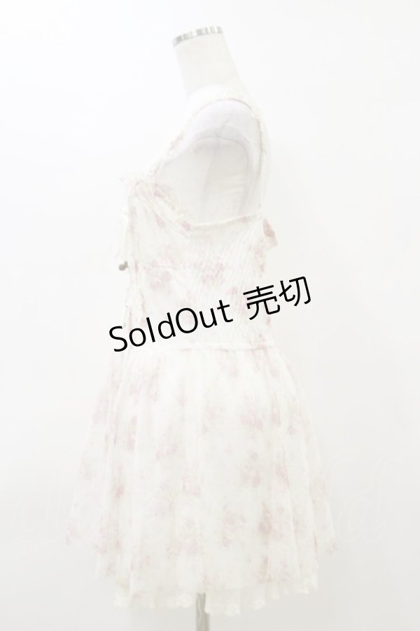 画像3: LIZ LISA / 花柄チュールワンピース Free オフ H-26-03-11-1066-LO-OP-NS-ZH (3)