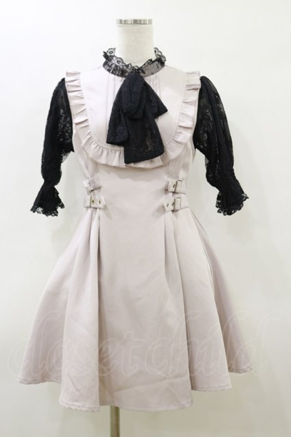 画像1: Rojita / レーシーショートスリーブサイドベルトワンピース Free ピンク H-26-03-11-1078-LO-OP-NS-ZH (1)