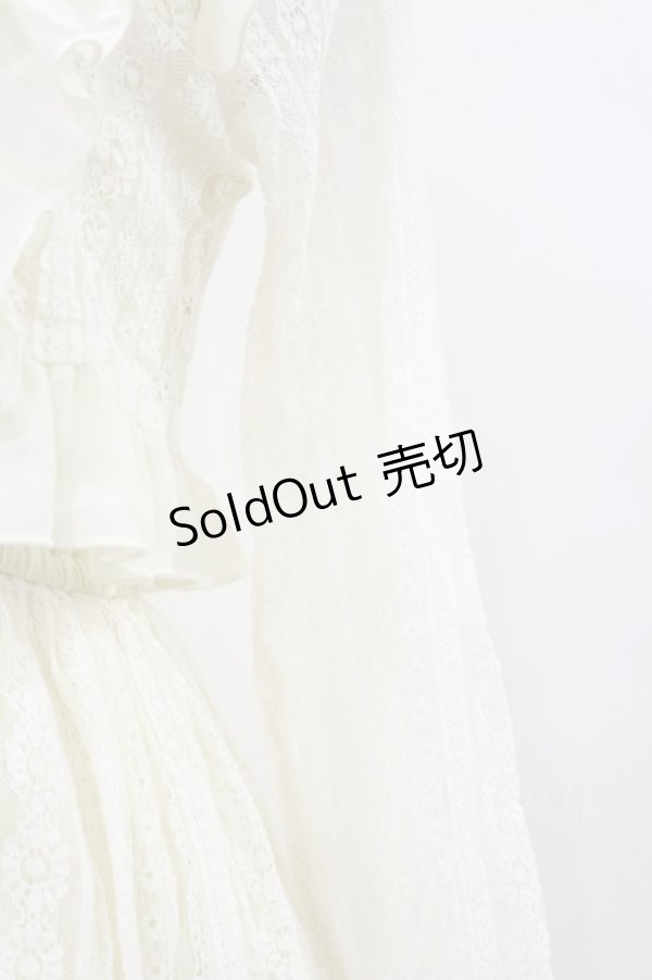 画像3: DearMyLove / レースセットアップ風ワンピース M アイボリー H-26-03-11-1080-EL-OP-NS-ZH (3)