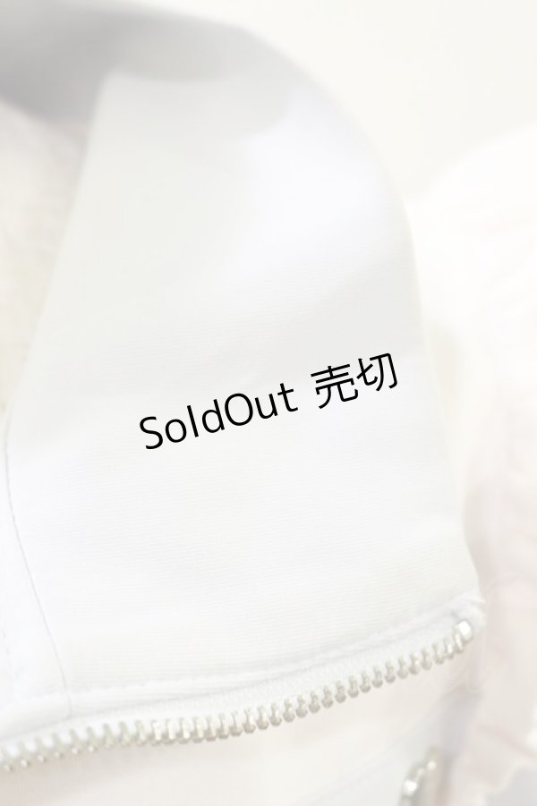 画像4: DearMyLove / フリルたっぷりメイドジャージワンピース 3L サックス H-26-03-11-1085-EL-OP-NS-ZH (4)