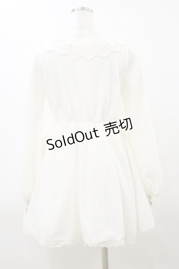 画像2: LIZ LISA / レース襟ワンピース Free オフ H-26-03-11-1088-LO-OP-NS-ZH (2)