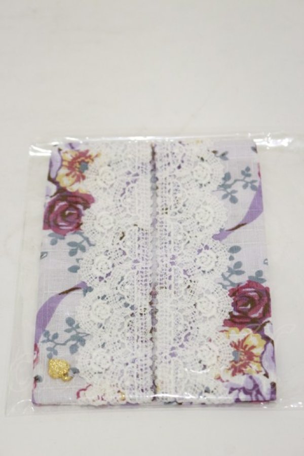 画像1: BABY,THE STARS SHINE BRIGHT / BABY Pearl Bouquet柄ティッシュケース  ラベンダー H-26-03-11-1014-BA-ZA-NS-ZH (1)