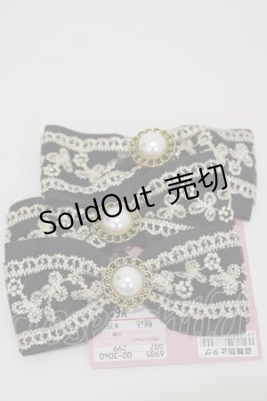 画像: m petit by misako / AM3PPLクリップ  ブラック H-26-03-11-1015-LO-AC-NS-ZH