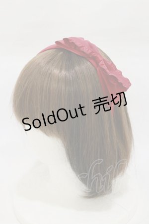 画像: m petit by misako / TT*AMリボンカチューシャ  レッド H-26-03-11-1020-LO-AC-NS-ZH