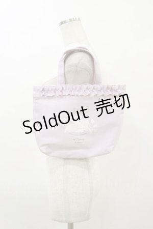 画像: m petit by misako / NINA’Sコラボ プリントトートバッグ  ピンク H-26-03-11-1004-LO-BG-NS-ZH