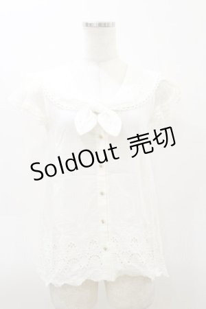 画像: LIZ LISA / セーラーブラウス Free 白 H-26-03-11-1028-LO-BL-NS-ZH