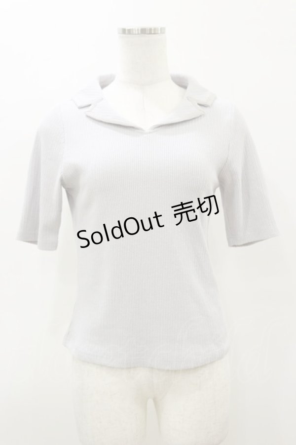 画像1: an another angelus / セーラーカラートップス Free light gray H-26-03-11-1043-CA-TO-NS-ZH (1)