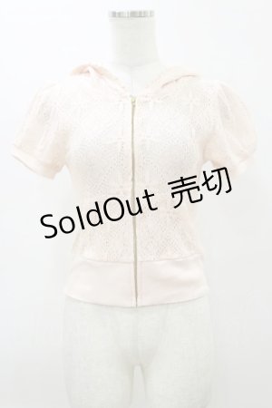 画像: LIZ LISA / レースパーカー Free ピンク H-26-03-11-1046-LO-TO-NS-ZH