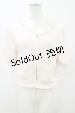 画像: LIZ LISA / チュール切替パーカー Free ピンク H-26-03-11-1047-LO-TO-NS-ZH