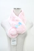 画像1: Angelic Pretty / ふわふわBunnyマフラー  ピンク H-26-03-11-007-AP-ZA-NS-ZH (1)
