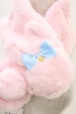 画像2: Angelic Pretty / ふわふわBunnyマフラー  ピンク H-26-03-11-007-AP-ZA-NS-ZH (2)