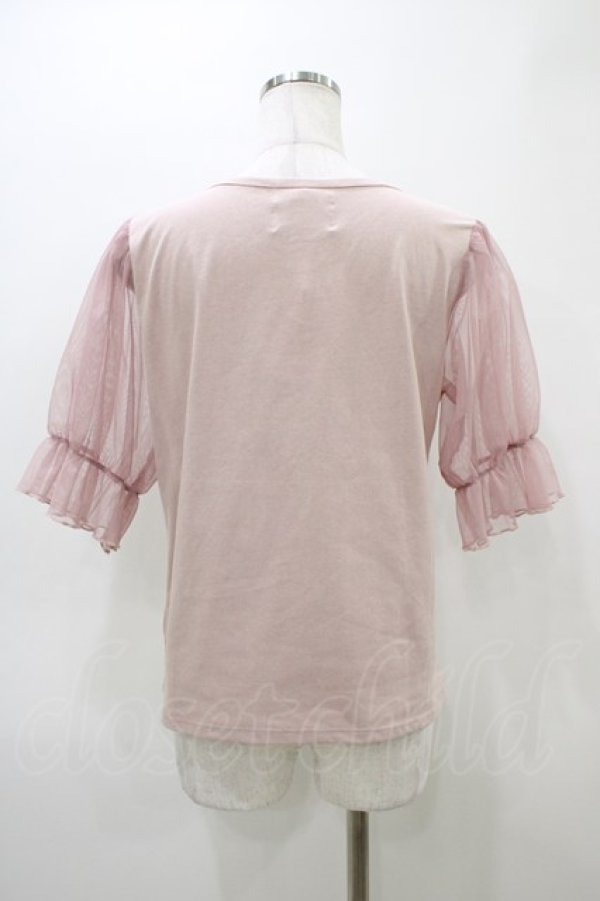 画像2: m petit by misako / MSシアーソデプルオーバー L ピンク H-26-03-11-057-LO-TO-NS-ZH (2)