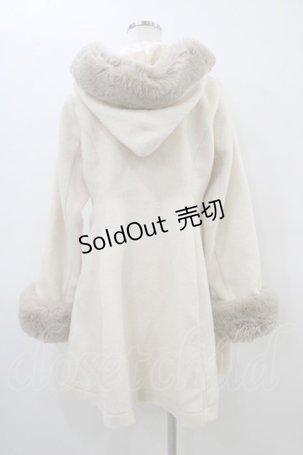 画像2: Rojita / ハートビジュバックルコート Free アイボリー H-26-03-11-063-LO-CO-NS-ZH (2)