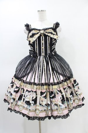 画像: Angelic Pretty / Day Dream CarnivalジャンパースカートSet Free ブラック H-26-03-11-011-AP-OP-NS-ZH