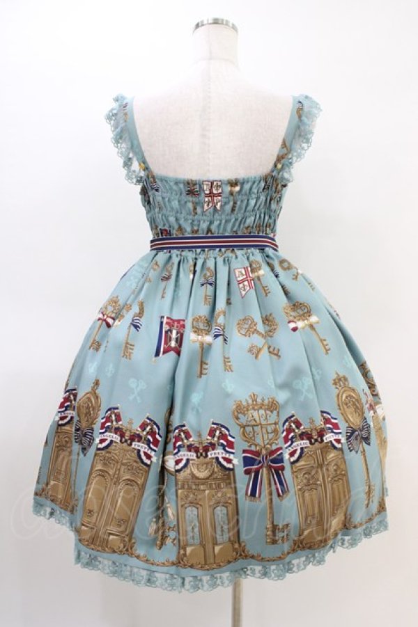 画像2: Angelic Pretty / 幸運の鍵Specialジャンパースカートセット Free ミント H-26-03-11-013-AP-OP-NS-ZH (2)