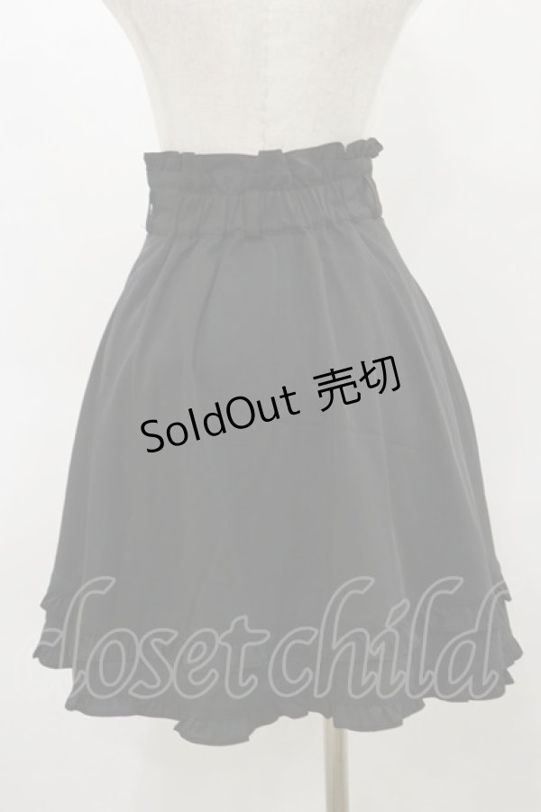 画像2: Honey Cinnamon / ハートバックルフレアスカート Free ブラック H-26-03-12-051-LO-PA-NS-ZH (2)