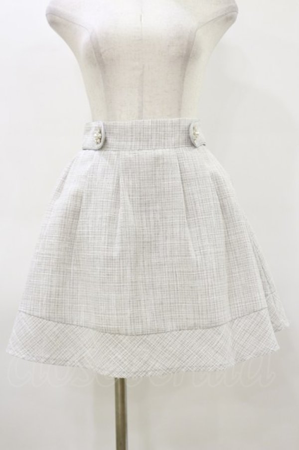 画像1: evelyn / ツイードビジュータックスカート Free IGY H-26-03-12-055-LO-SK-NS-ZH (1)