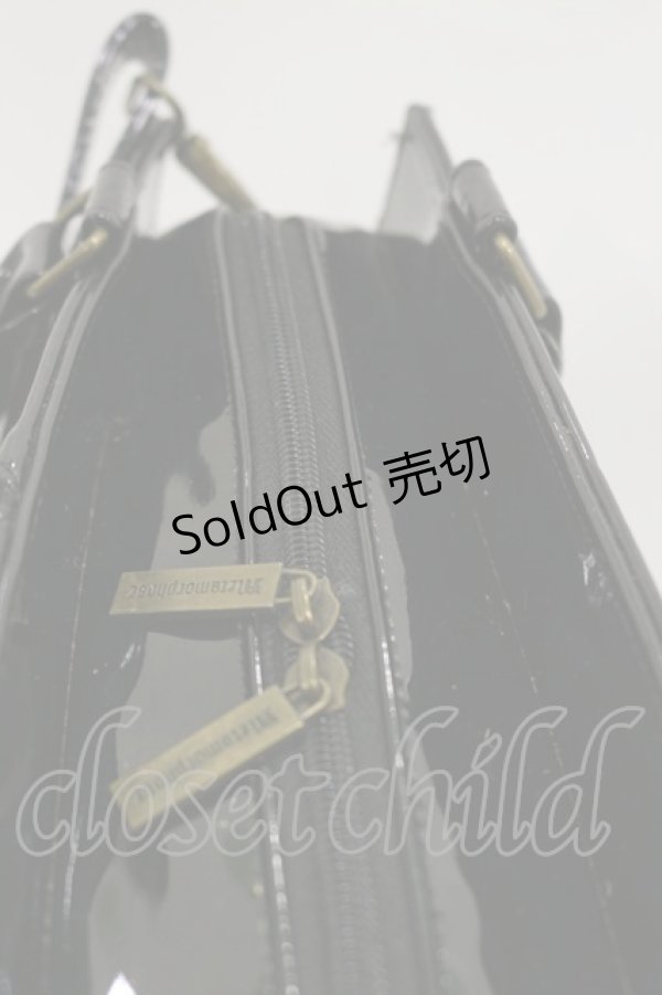 画像3: metamorphose / スワン刺繍バッグ  ブラック H-26-03-12-006-ME-BG-NS-ZH (3)