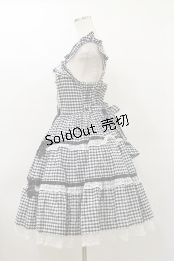 画像3: Angelic Pretty / マーガレットドールジャンパースカート Free ブラック H-26-03-12-065-AP-OP-NS-ZH (3)