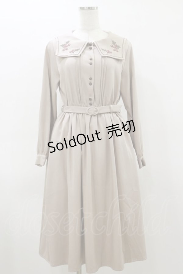 画像1: Fi.n.t / Holly刺繍ワンピース Free pink beige H-26-03-12-087-CA-OP-NS-ZH (1)