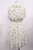 画像2: Ank Rouge / いちご柄シフォンワンピース M オフ H-26-03-12-1011-CA-OP-NS-ZH (2)