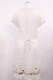 画像2: Cherir la femme / 刺繍ワンピース M アイボリー H-26-03-12-1015-LO-OP-YZ-ZH (2)