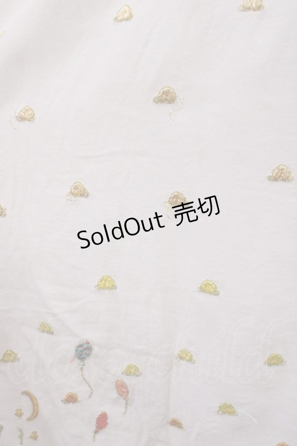 画像3: Cherir la femme / 刺繍ワンピース M アイボリー H-26-03-12-1015-LO-OP-YZ-ZH (3)