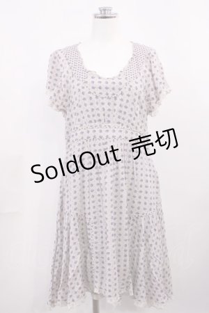 画像: Cherir la femme / 小花総柄ワンピース M ラベンダー H-26-03-12-1016-LO-OP-YZ-ZH