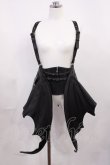 画像1: Hoshibako Works / ナイト・イーヴィル ハーネスコルセット M ブラック H-26-03-12-1019-LO-SK-NS-ZH (1)