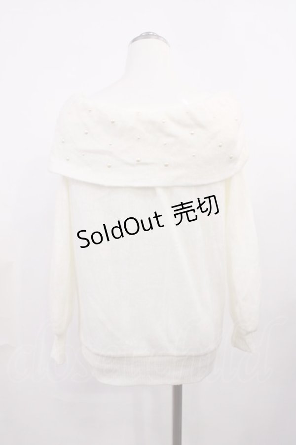 画像2: LIZ LISA / パールリボントップス Free オフ H-26-03-12-1022-LO-TO-NS-ZH (2)