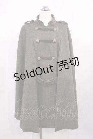 画像: axes femme / ナポレオンマント風コート M ブラウン H-26-03-12-1031-AX-CO-NS-ZH