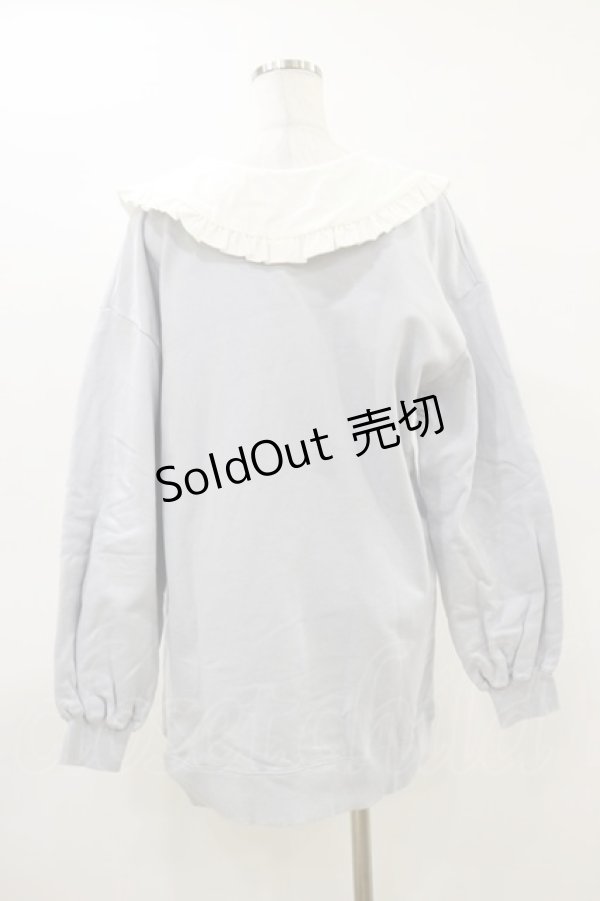 画像2: Honey Cinnamon / Angel kittenアップリケスウェット Free サックス H-26-03-12-031-LO-TO-NS-ZH (2)