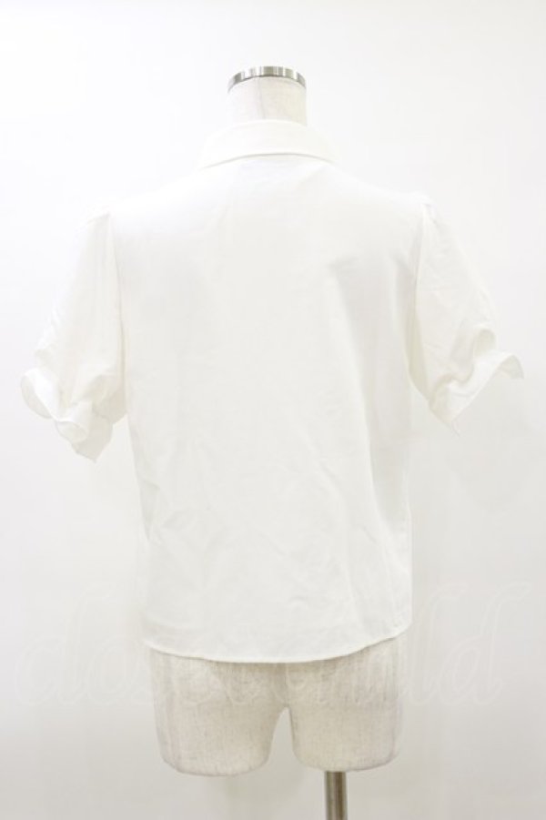 画像2: evelyn / フリルブラウス Free 白 H-26-03-12-033-LO-BL-NS-ZH (2)